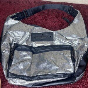 Rare metallic leather diesel hobo